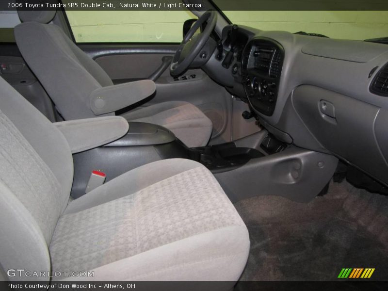 Natural White / Light Charcoal 2006 Toyota Tundra SR5 Double Cab