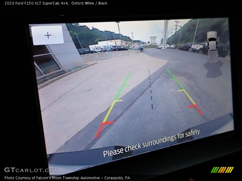 Oxford White / Black 2020 Ford F150 XLT SuperCab 4x4