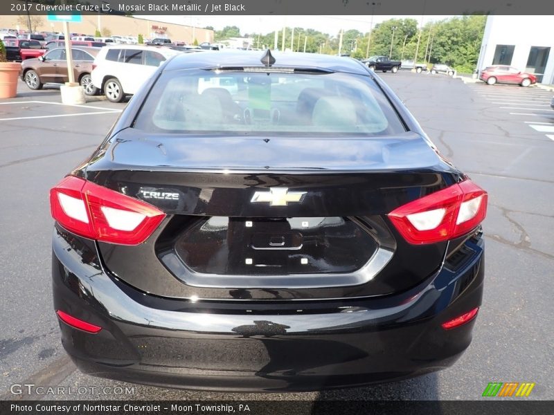 Mosaic Black Metallic / Jet Black 2017 Chevrolet Cruze LS
