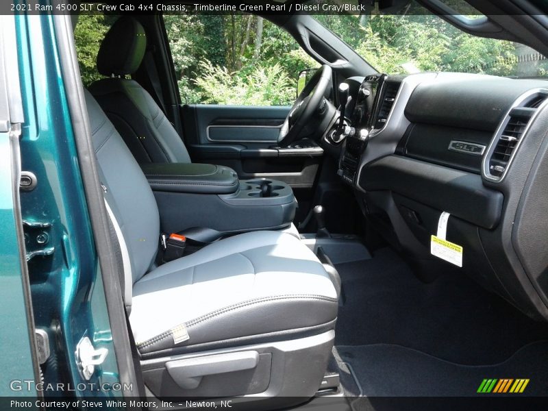 Timberline Green Pearl / Diesel Gray/Black 2021 Ram 4500 SLT Crew Cab 4x4 Chassis