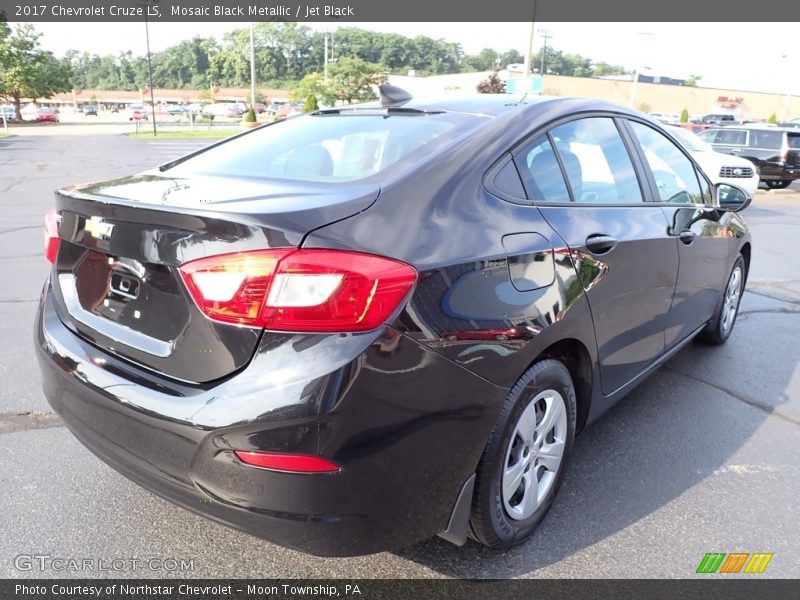 Mosaic Black Metallic / Jet Black 2017 Chevrolet Cruze LS