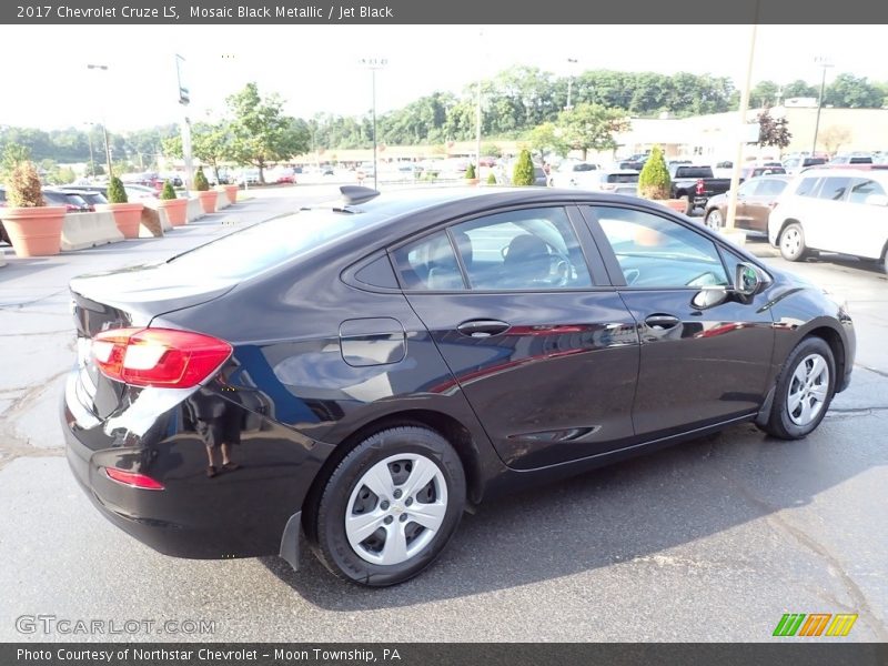 Mosaic Black Metallic / Jet Black 2017 Chevrolet Cruze LS