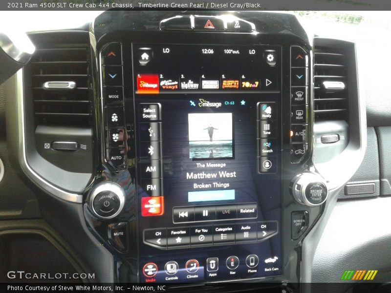 Timberline Green Pearl / Diesel Gray/Black 2021 Ram 4500 SLT Crew Cab 4x4 Chassis