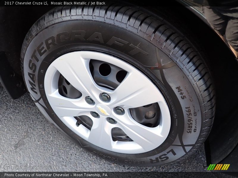 Mosaic Black Metallic / Jet Black 2017 Chevrolet Cruze LS