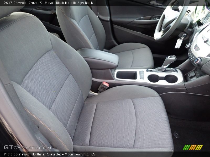 Mosaic Black Metallic / Jet Black 2017 Chevrolet Cruze LS