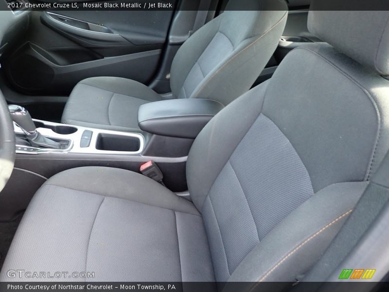 Mosaic Black Metallic / Jet Black 2017 Chevrolet Cruze LS