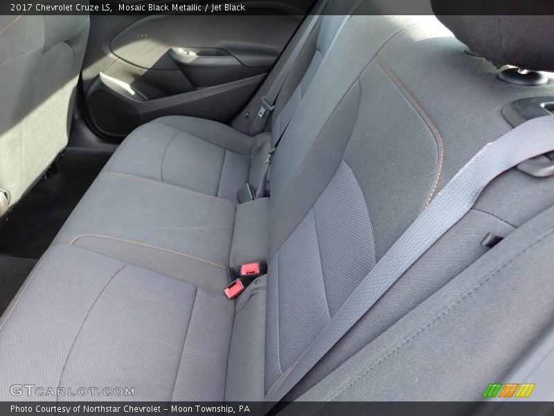 Mosaic Black Metallic / Jet Black 2017 Chevrolet Cruze LS