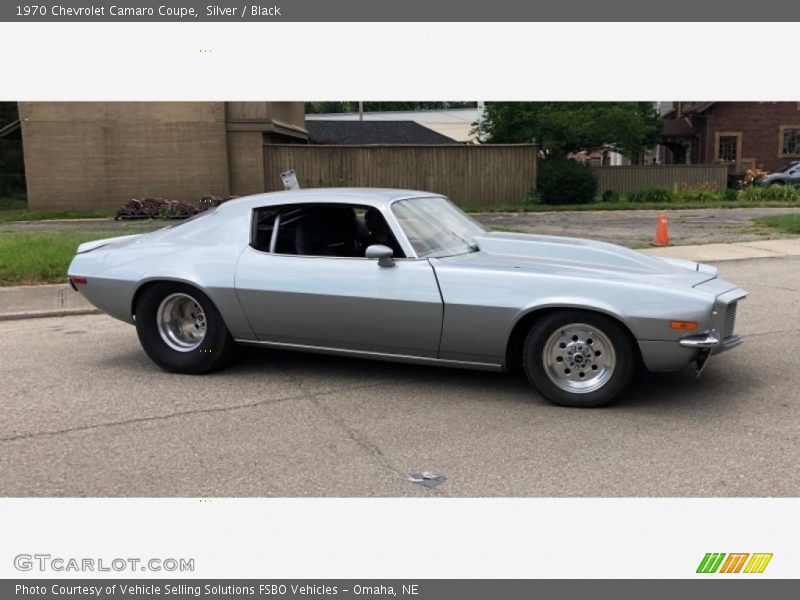 Silver / Black 1970 Chevrolet Camaro Coupe