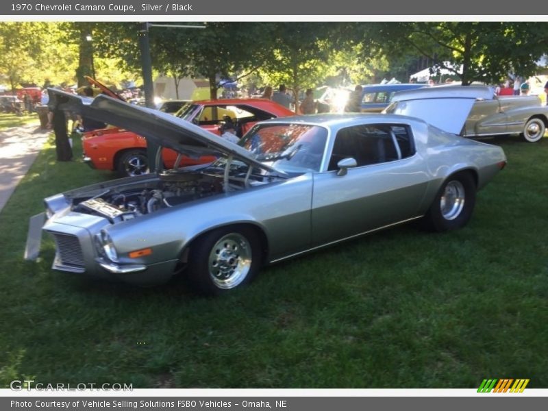 Silver / Black 1970 Chevrolet Camaro Coupe