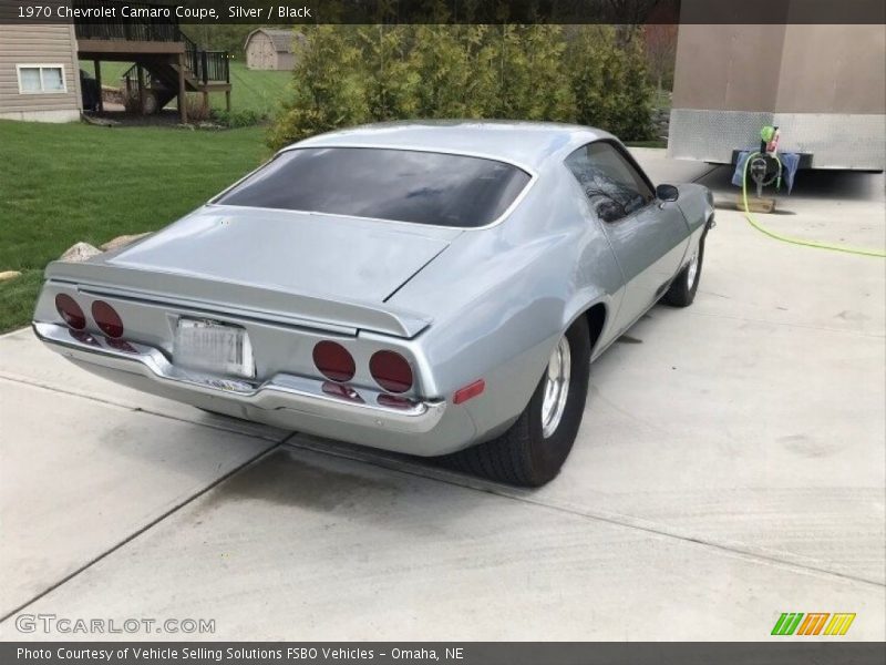 Silver / Black 1970 Chevrolet Camaro Coupe