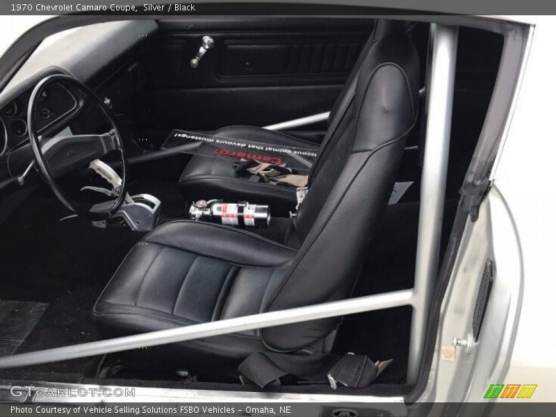 Silver / Black 1970 Chevrolet Camaro Coupe