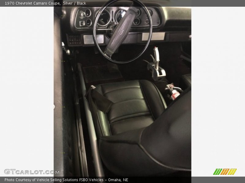 Silver / Black 1970 Chevrolet Camaro Coupe