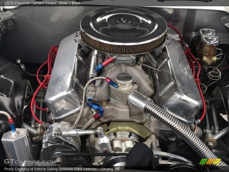 Silver / Black 1970 Chevrolet Camaro Coupe