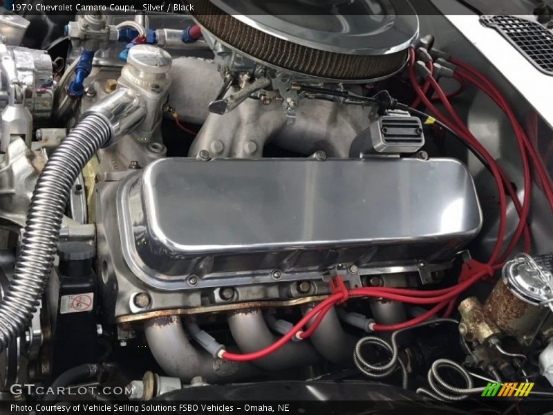 Silver / Black 1970 Chevrolet Camaro Coupe