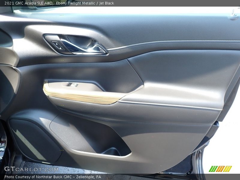 Ebony Twilight Metallic / Jet Black 2021 GMC Acadia SLE AWD