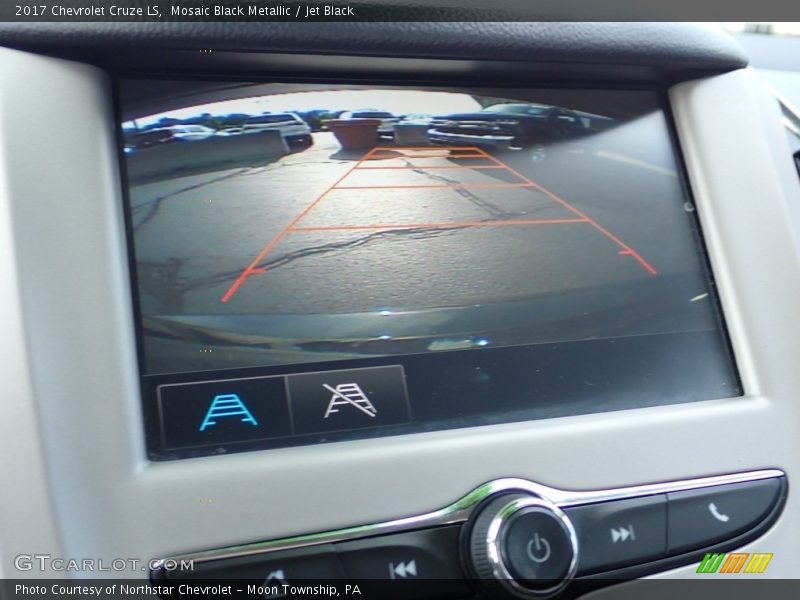 Mosaic Black Metallic / Jet Black 2017 Chevrolet Cruze LS