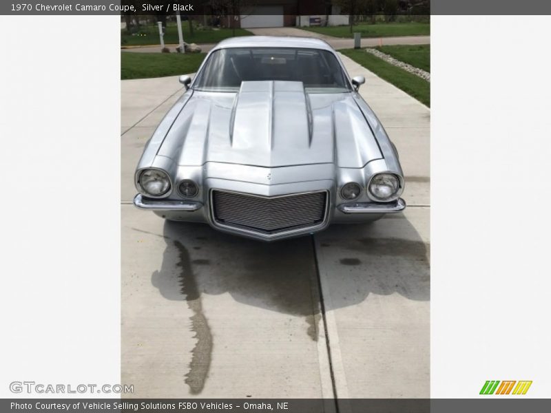 Silver / Black 1970 Chevrolet Camaro Coupe