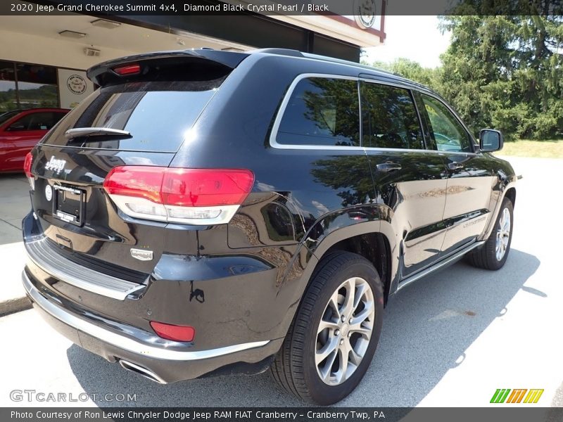 Diamond Black Crystal Pearl / Black 2020 Jeep Grand Cherokee Summit 4x4
