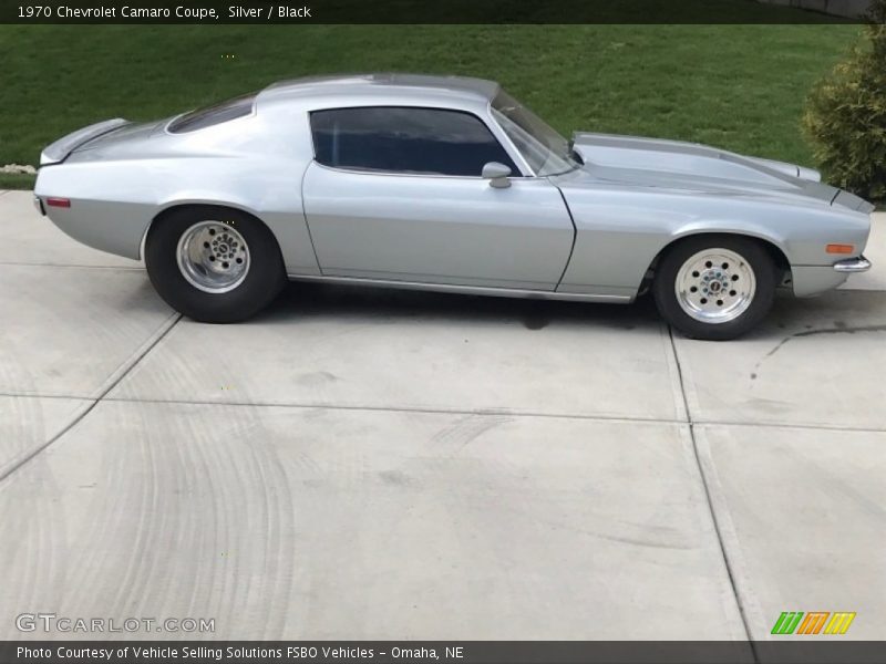 Silver / Black 1970 Chevrolet Camaro Coupe