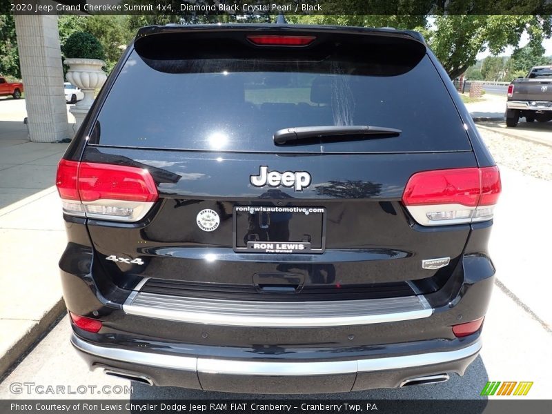 Diamond Black Crystal Pearl / Black 2020 Jeep Grand Cherokee Summit 4x4