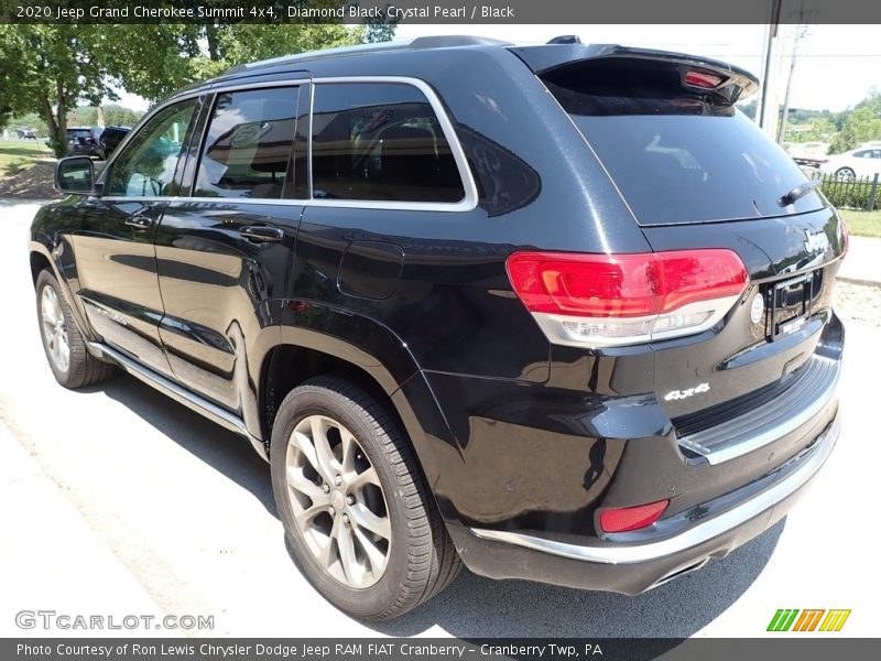 Diamond Black Crystal Pearl / Black 2020 Jeep Grand Cherokee Summit 4x4