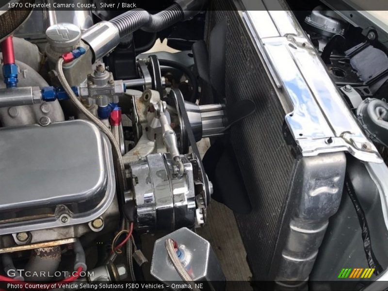 Silver / Black 1970 Chevrolet Camaro Coupe