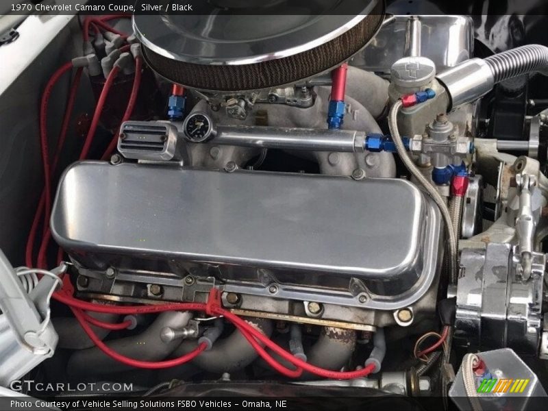 Silver / Black 1970 Chevrolet Camaro Coupe
