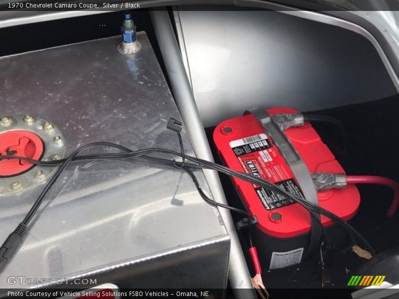 Silver / Black 1970 Chevrolet Camaro Coupe