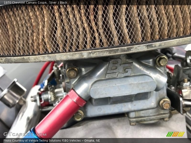 Silver / Black 1970 Chevrolet Camaro Coupe