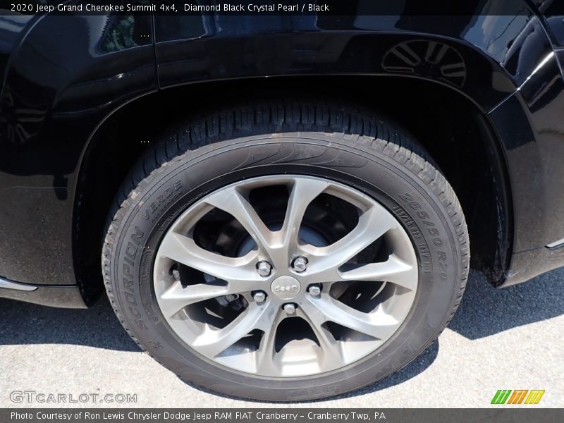 Diamond Black Crystal Pearl / Black 2020 Jeep Grand Cherokee Summit 4x4