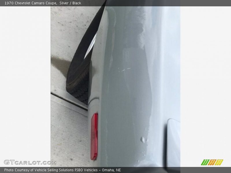 Silver / Black 1970 Chevrolet Camaro Coupe