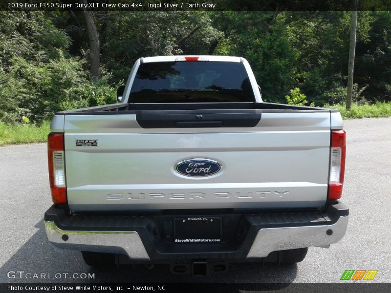 Ingot Silver / Earth Gray 2019 Ford F350 Super Duty XLT Crew Cab 4x4
