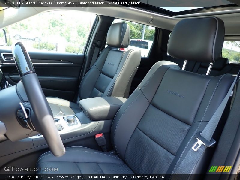 Diamond Black Crystal Pearl / Black 2020 Jeep Grand Cherokee Summit 4x4
