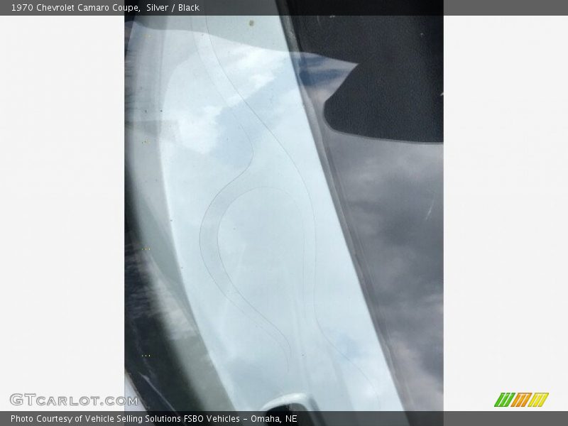 Silver / Black 1970 Chevrolet Camaro Coupe