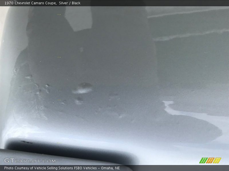 Silver / Black 1970 Chevrolet Camaro Coupe