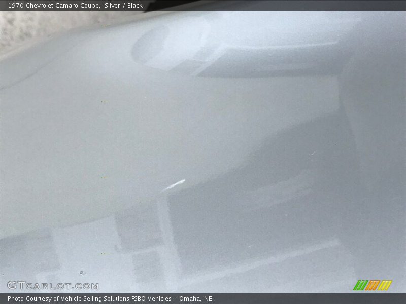 Silver / Black 1970 Chevrolet Camaro Coupe