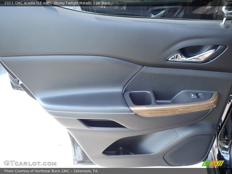 Ebony Twilight Metallic / Jet Black 2021 GMC Acadia SLE AWD