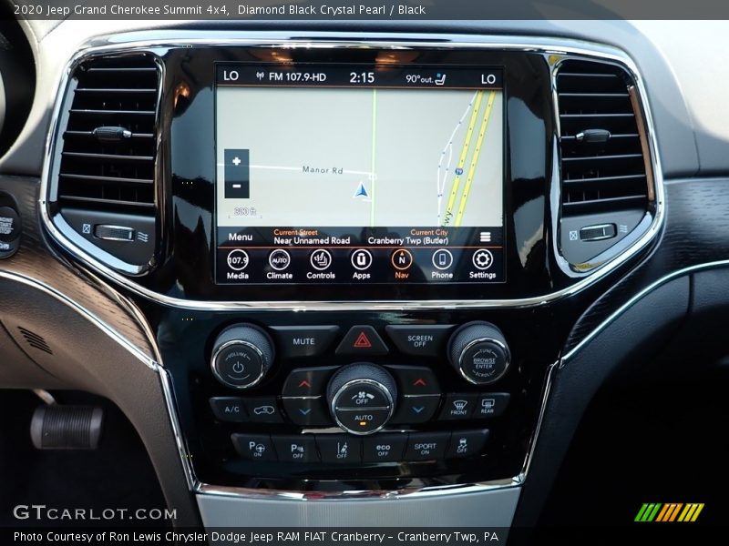 Diamond Black Crystal Pearl / Black 2020 Jeep Grand Cherokee Summit 4x4