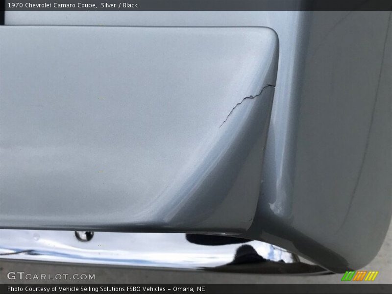 Silver / Black 1970 Chevrolet Camaro Coupe