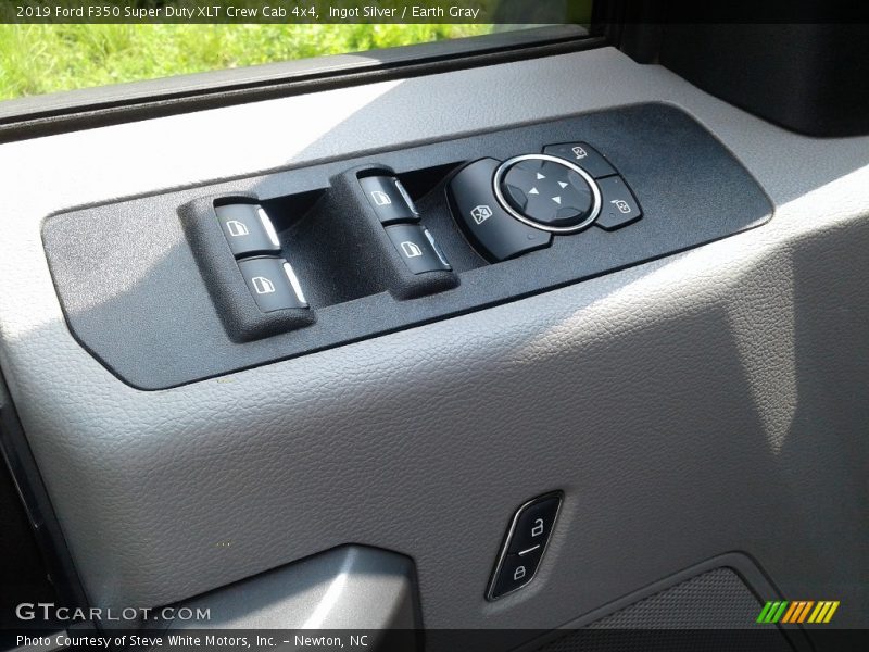 Ingot Silver / Earth Gray 2019 Ford F350 Super Duty XLT Crew Cab 4x4