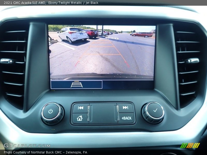 Ebony Twilight Metallic / Jet Black 2021 GMC Acadia SLE AWD