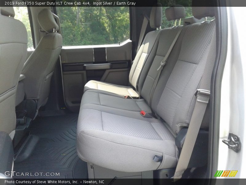 Ingot Silver / Earth Gray 2019 Ford F350 Super Duty XLT Crew Cab 4x4