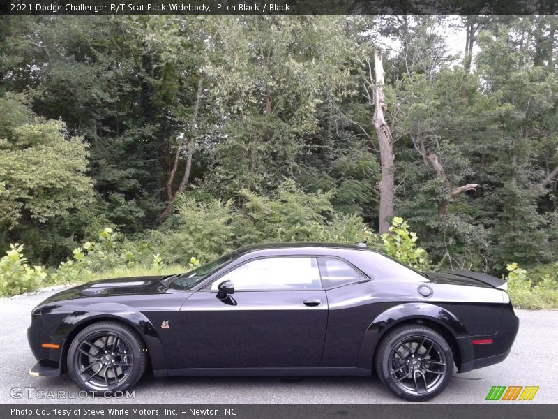  2021 Challenger R/T Scat Pack Widebody Pitch Black