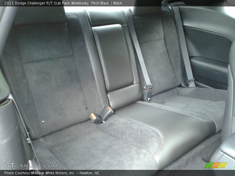 Rear Seat of 2021 Challenger R/T Scat Pack Widebody