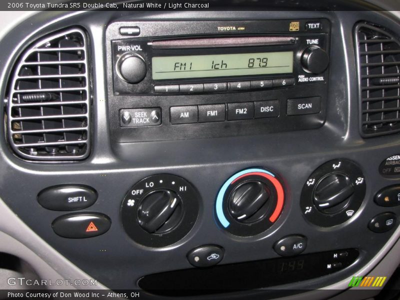 Natural White / Light Charcoal 2006 Toyota Tundra SR5 Double Cab
