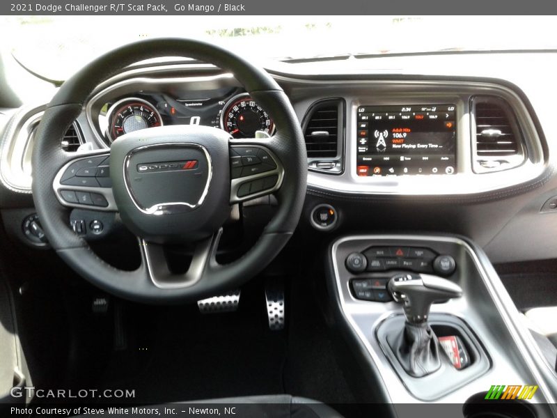 Go Mango / Black 2021 Dodge Challenger R/T Scat Pack
