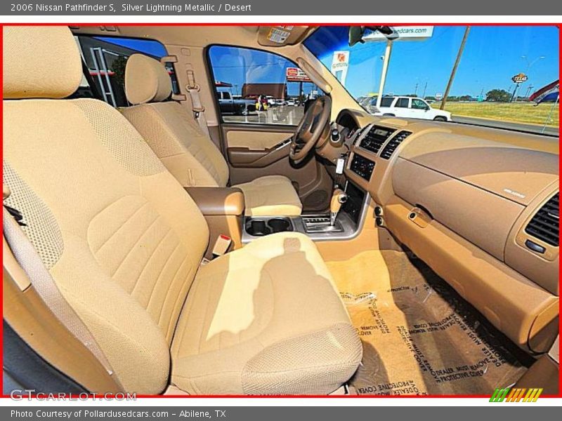 Silver Lightning Metallic / Desert 2006 Nissan Pathfinder S