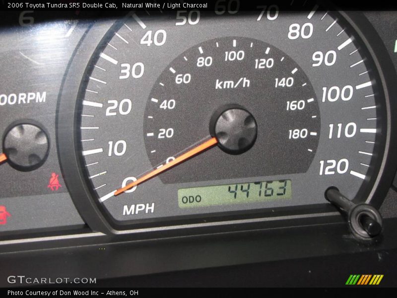 Natural White / Light Charcoal 2006 Toyota Tundra SR5 Double Cab