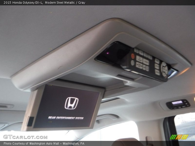 Modern Steel Metallic / Gray 2015 Honda Odyssey EX-L