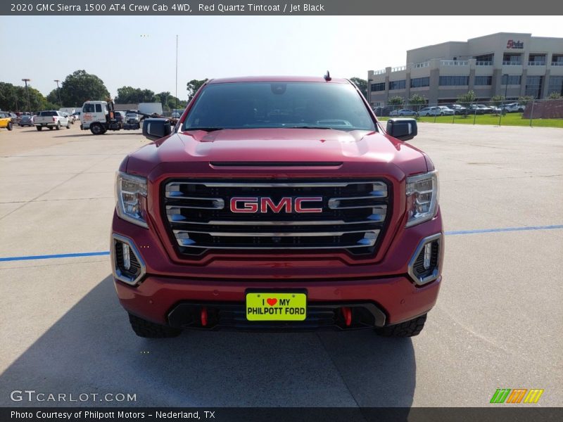 Red Quartz Tintcoat / Jet Black 2020 GMC Sierra 1500 AT4 Crew Cab 4WD